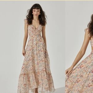 COPY - Eyc primrose floral strappy back maxi dress